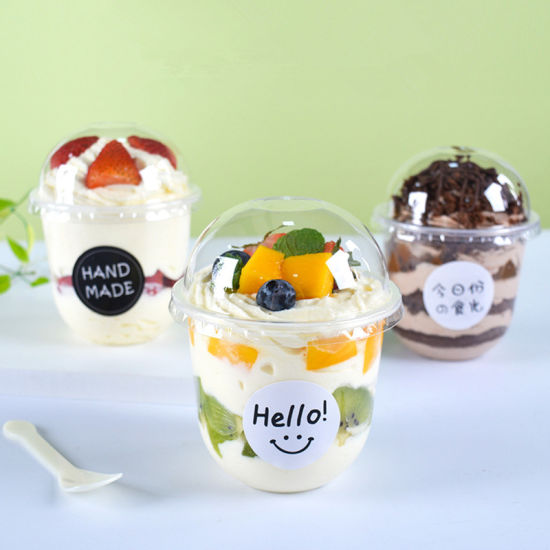 Disposable Frozen yogurt plastic cup