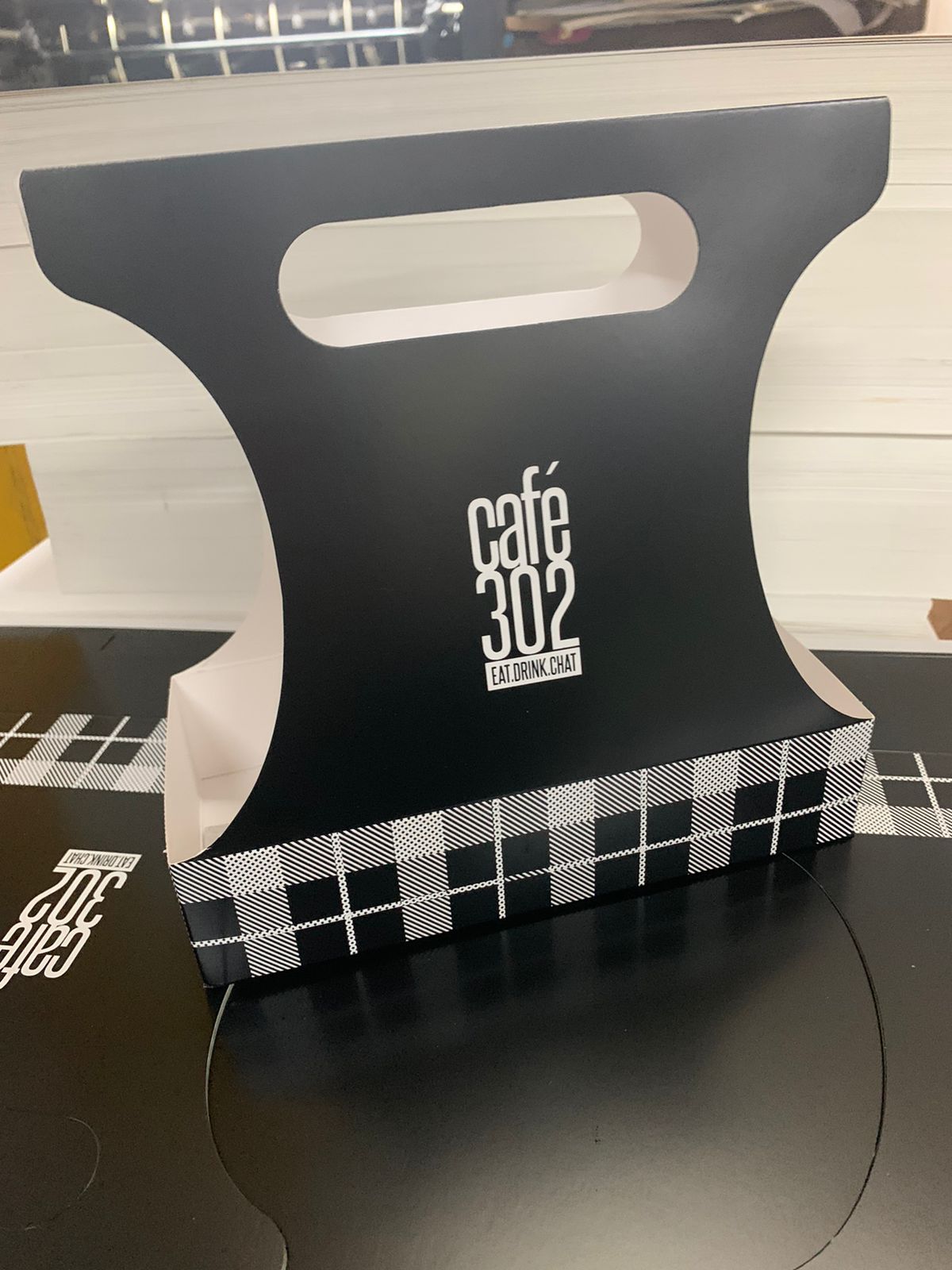 Canvas Tote Bag Cup Holder