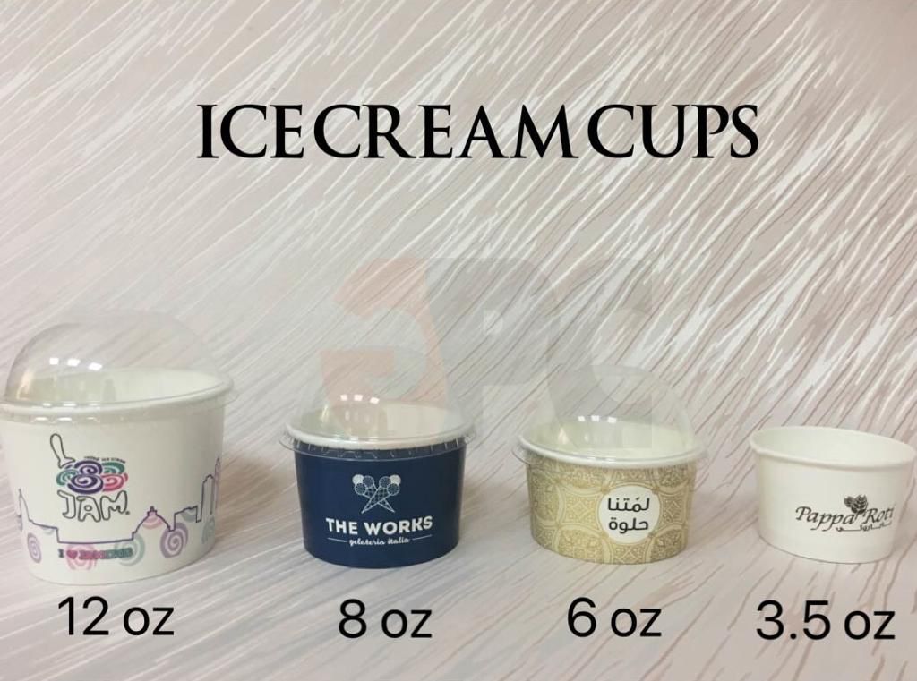 Paper Ice Cream Cups